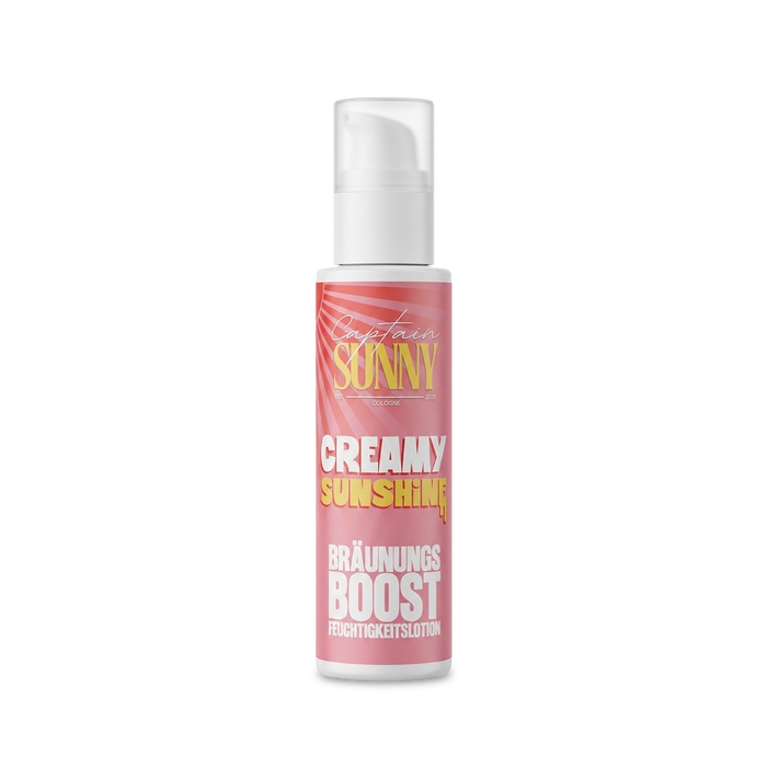 CREAMY SUNSHINE - Bräunungslotion